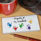 Property of  Personalized Checkbook Cover